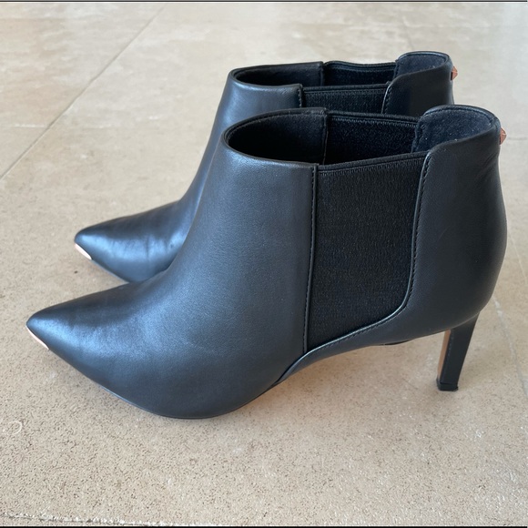 Ted Baker London Leather Booties - Picture 1 of 5